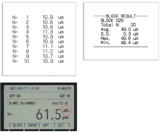 Kett L-500 Coating Thickness Testers เครื่องวัดความหนาผิวเคลือบแบบแยกโพรบ